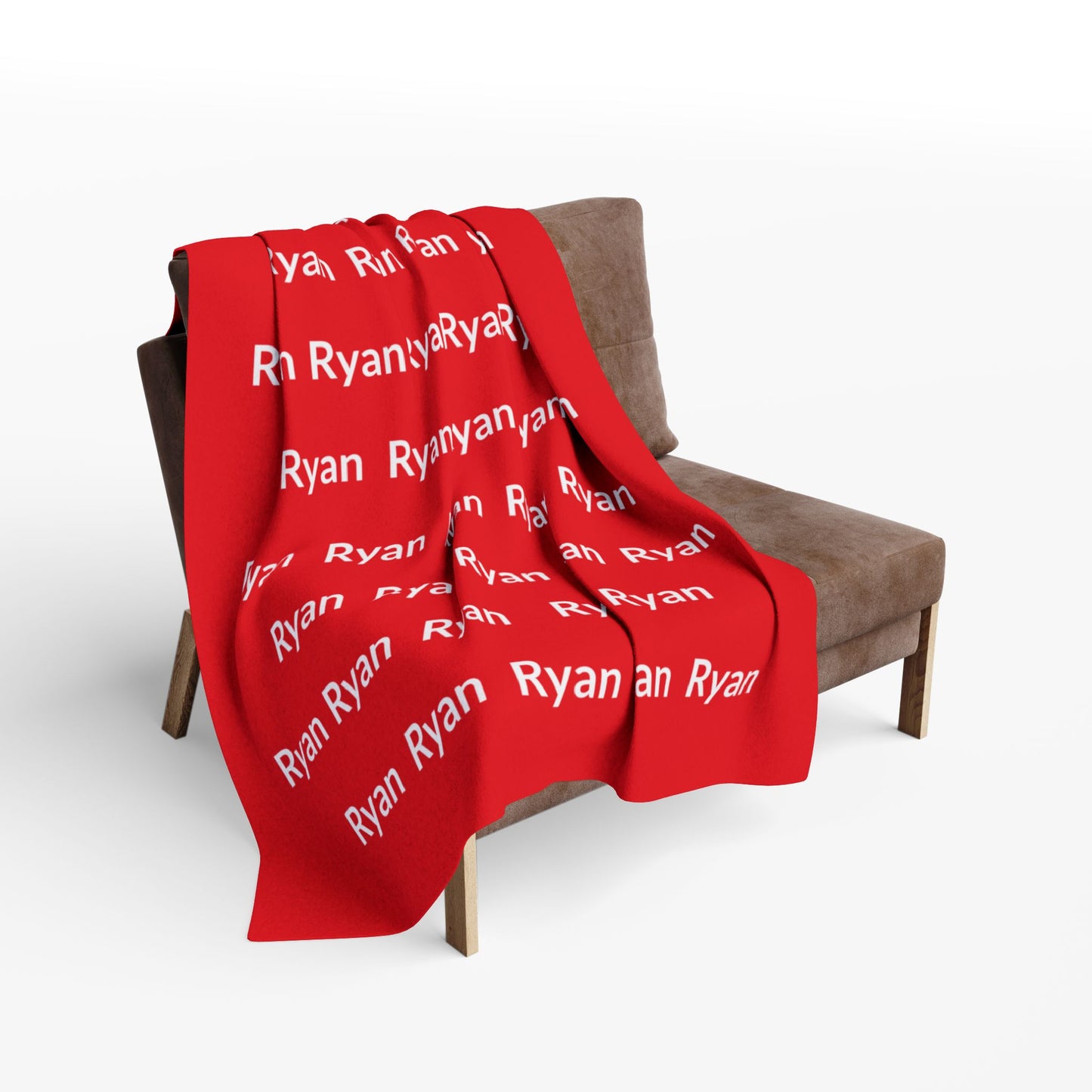 Custom Name Cozy Fleece Blanket For Kids