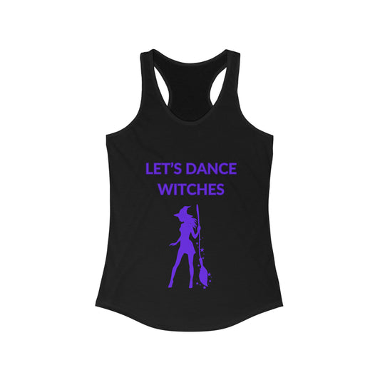 Let's Dance Witches Ladies Racerback Tank