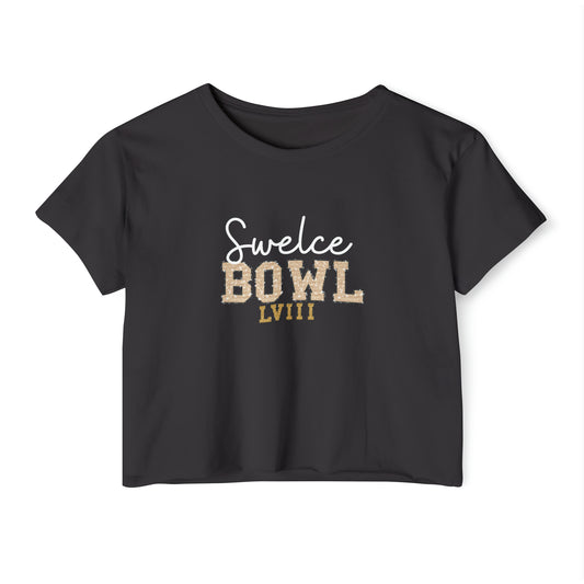 Swelce Bowl Football Cropped T-Shirt