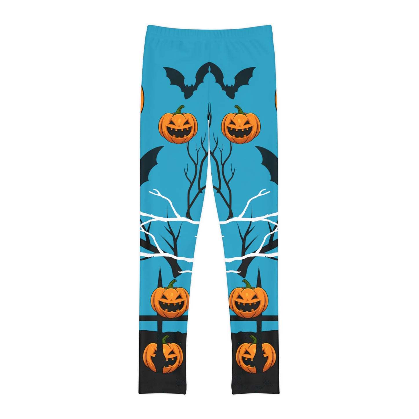 Jack O Lantern Girl's Full-Lenth Leggings