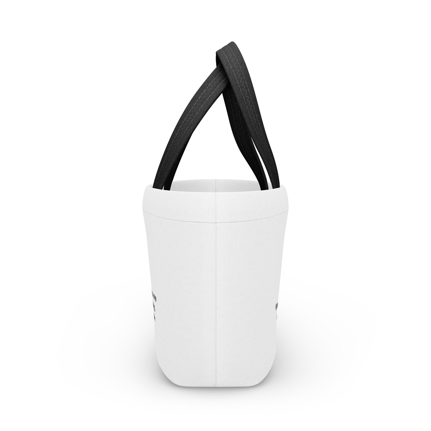 Teacher Lunch Tote Bag Ninja - Knowledge - White