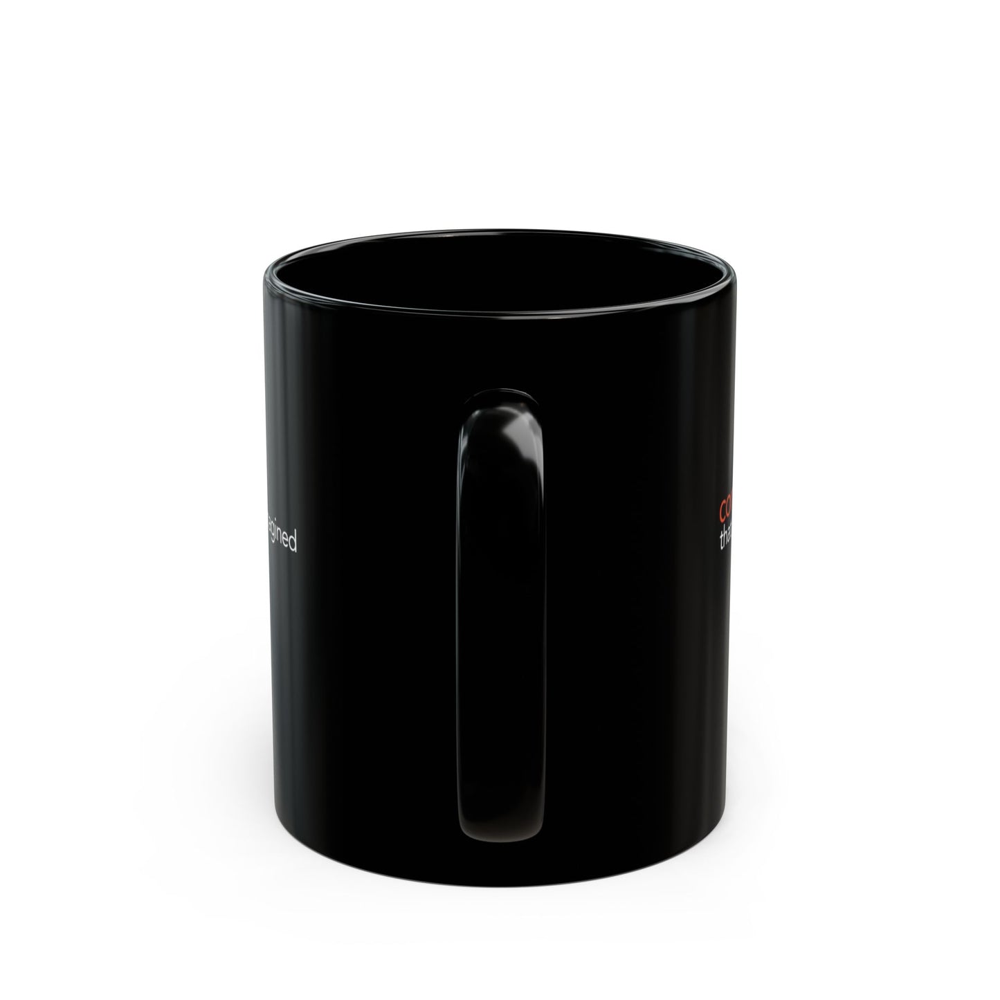 Culture Accelerators Black Mug - White Logo (11oz) Sample