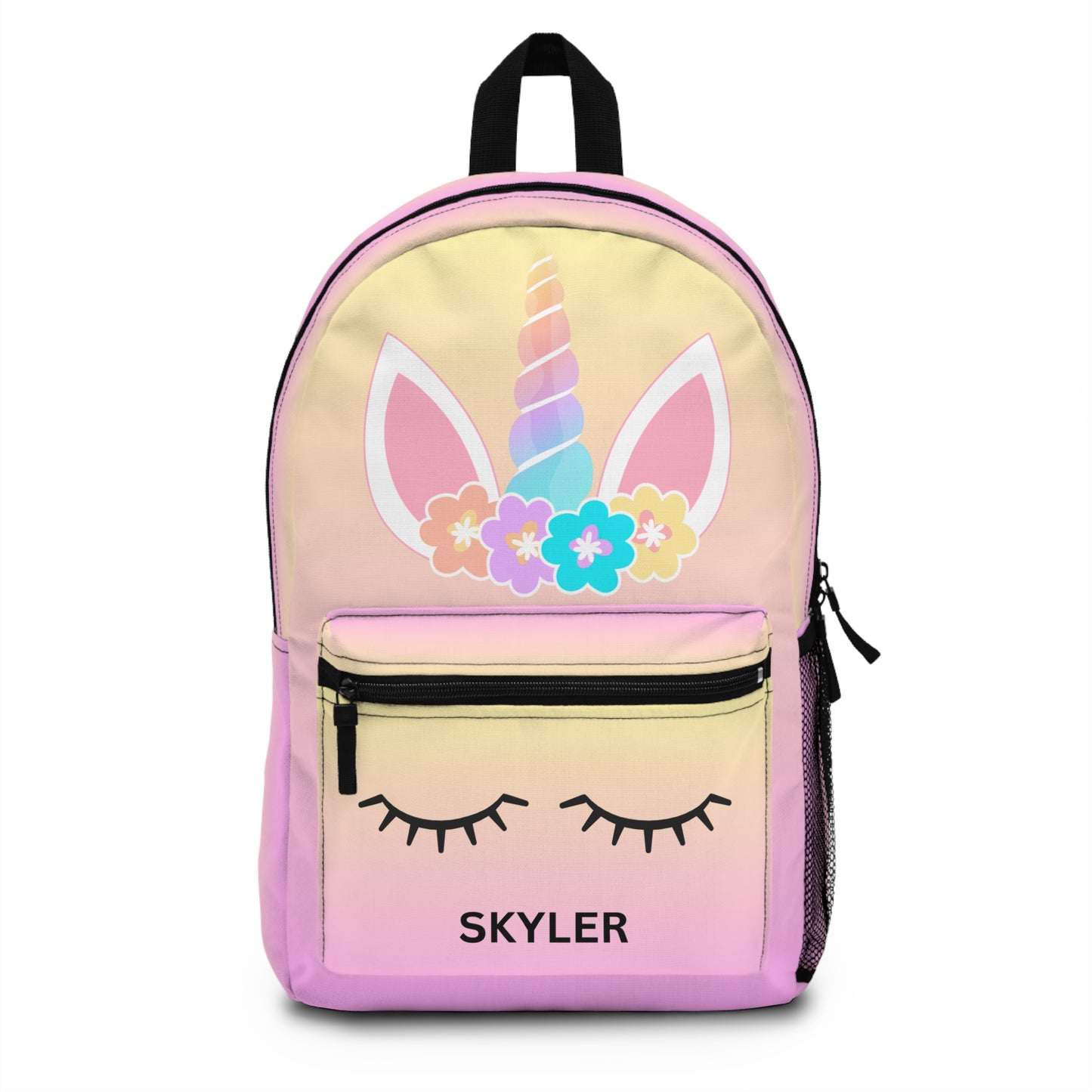 Custom Personalizable Girls Unicorn Backpack, Girls School Book Bag, Toddlers Backpack, Preschool Backpack, Kindergarten Backpack