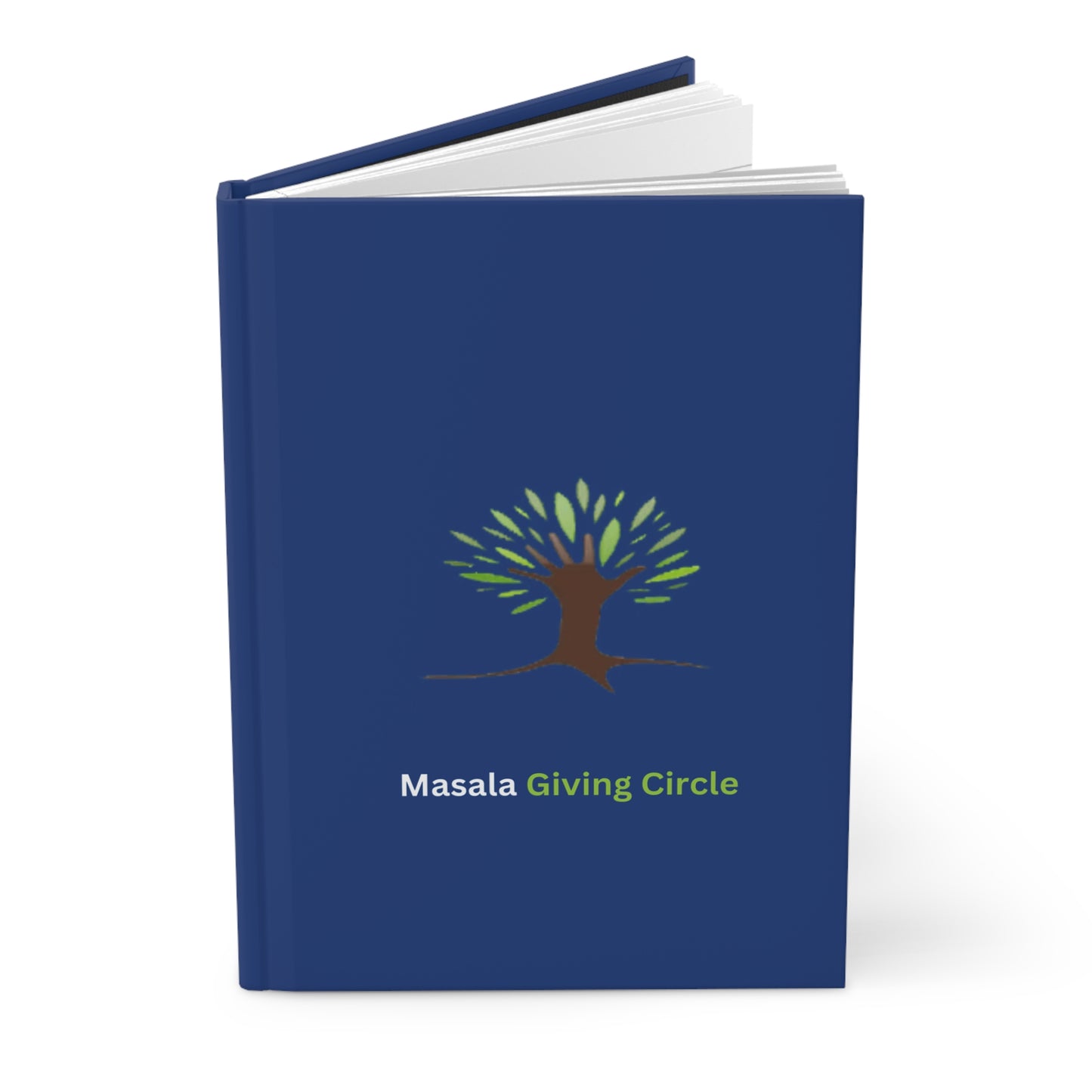 Masala Giving Circle Hardcover Journal Matte Sample