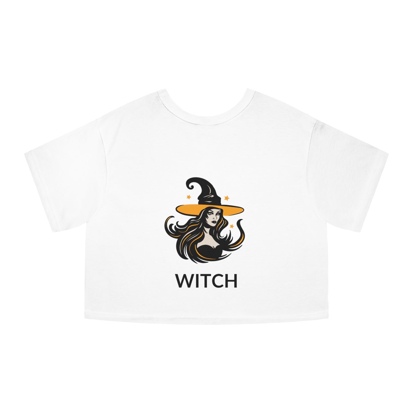 Witch in a World of Princesses Women's Heritage Cropped T-Shirt