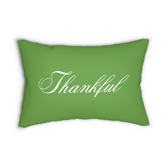 Thankful - Spun Polyester Lumbar Pillow