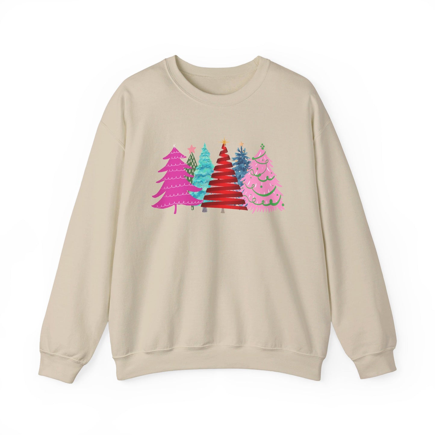 Colorful Christmas Tree Sweatshirt