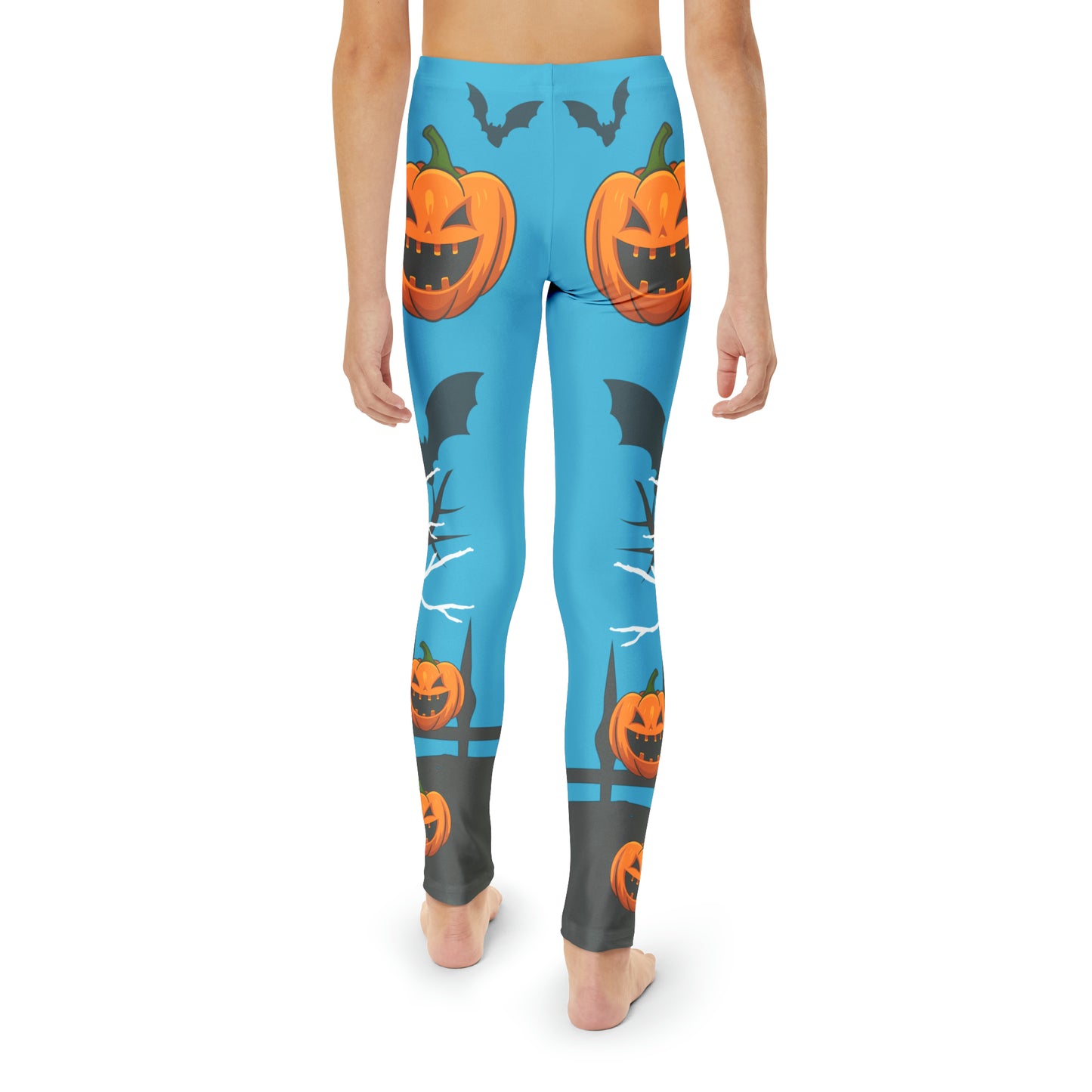 Jack O' Lantern Girl's Full-Lenth Leggings