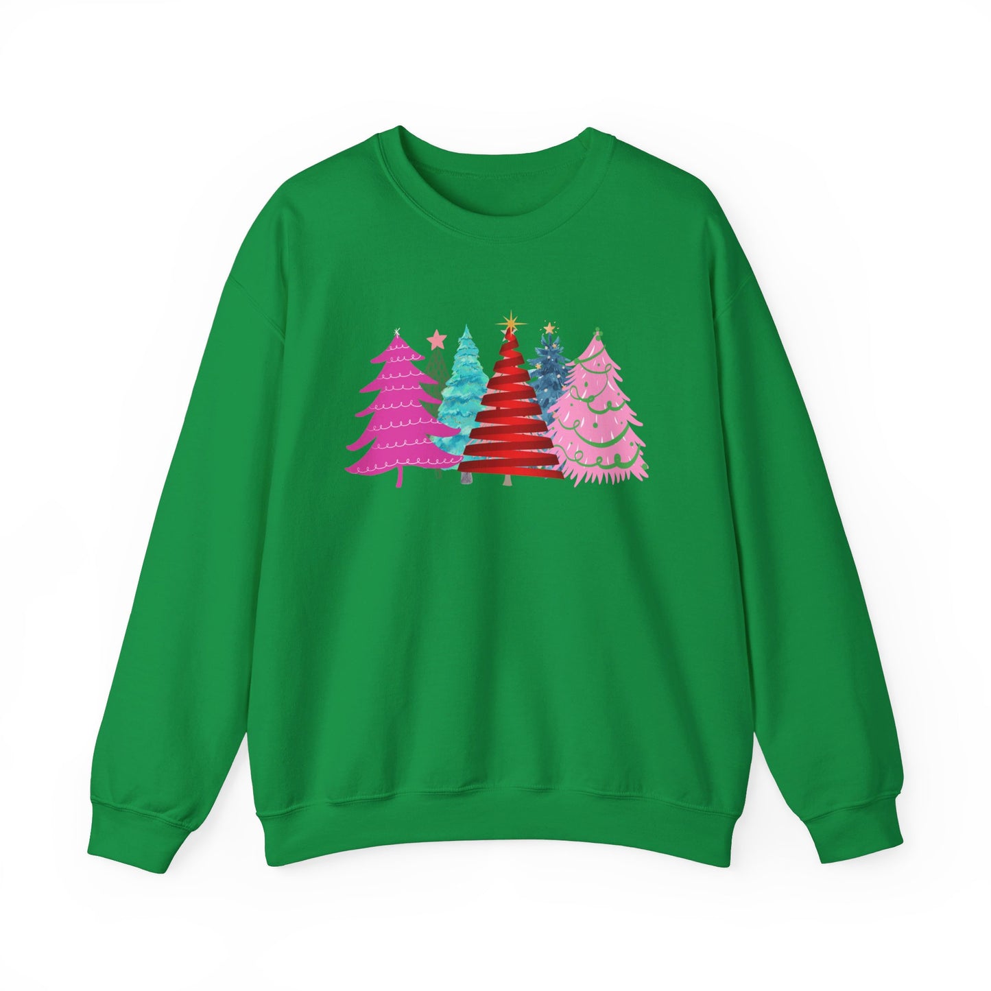 Colorful Christmas Tree Sweatshirt