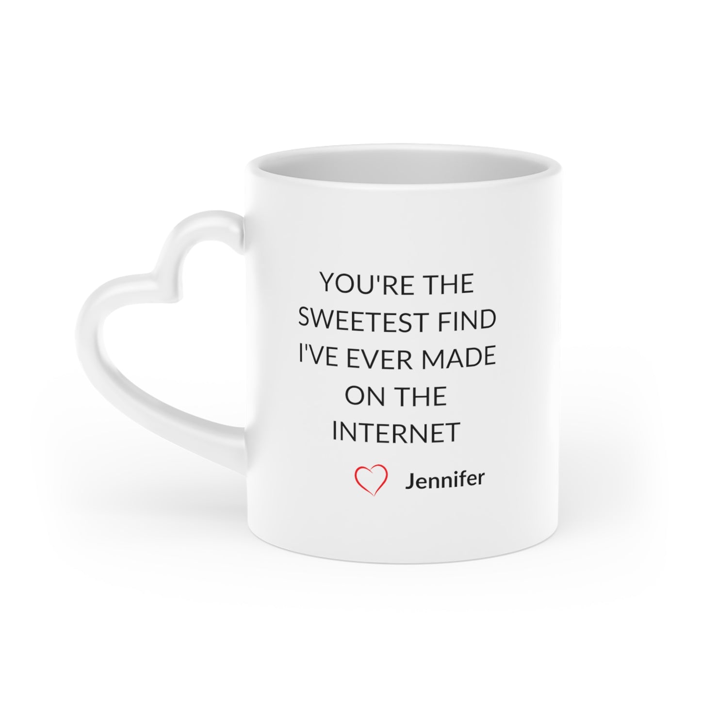 Heart-Shaped Mug - Sweetest Find On The Internet