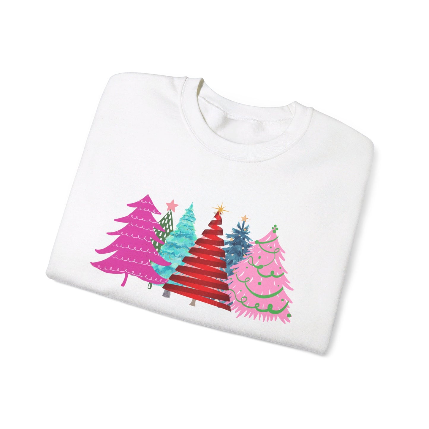 Colorful Christmas Tree Sweatshirt