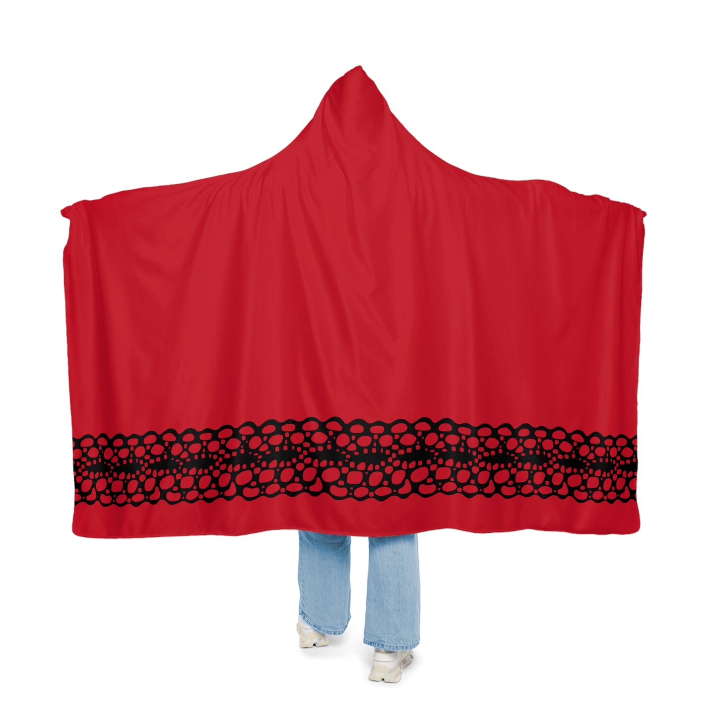 Red Riding Hood Cape Cloak, Halloween Costume, Hooded Blanket