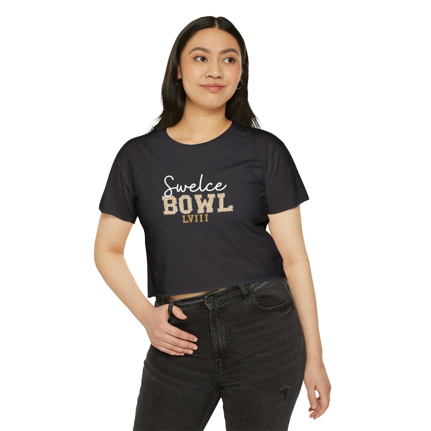 Swelce Bowl Football Cropped T-Shirt