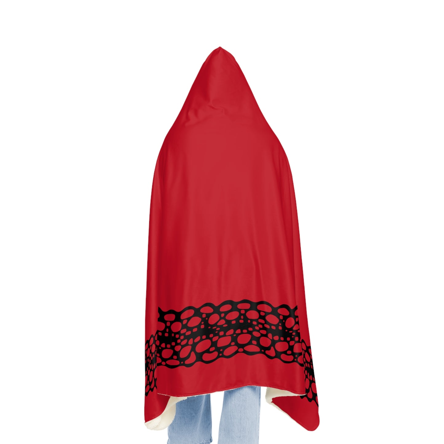 Red Riding Hood Cape Cloak, Halloween Costume, Hooded Blanket