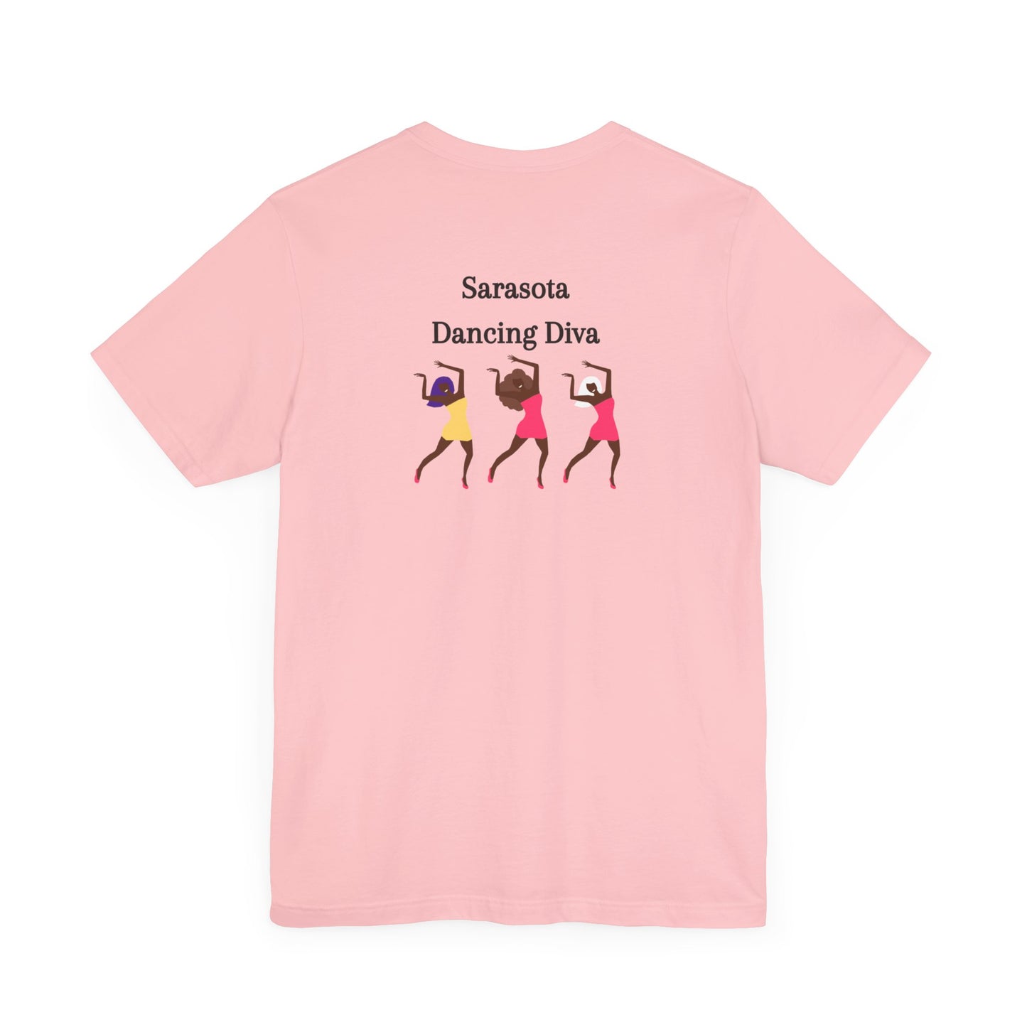 Sarasota Dancing Divas in Mini Skirts - Unisex Jersey Short Sleeve Tee