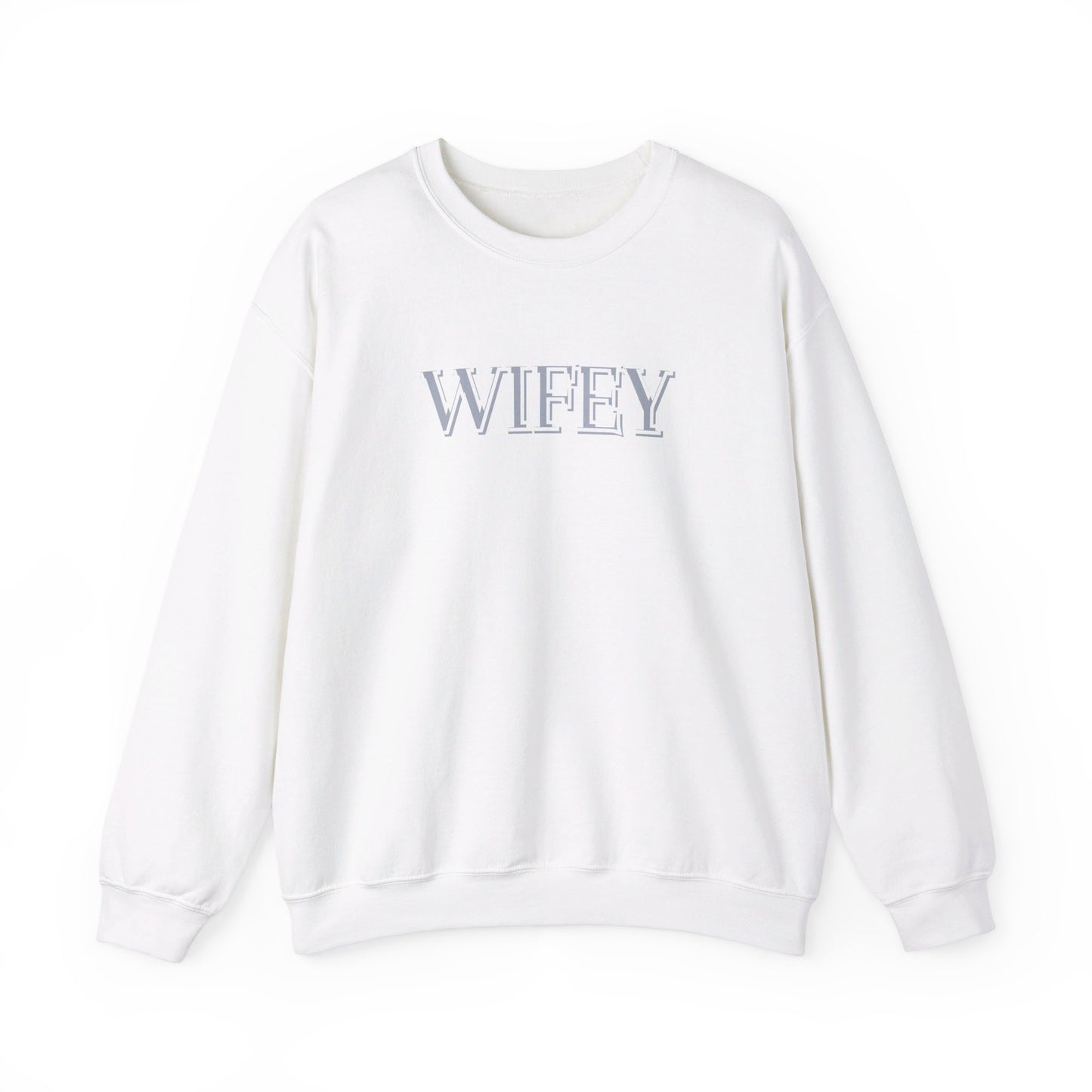 Wifey & Hubby Couples Crewneck Sweatshirt