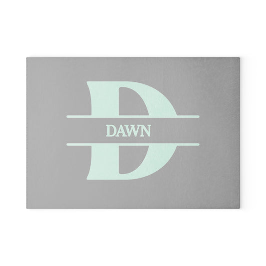 Personalized Glass Cutting Board