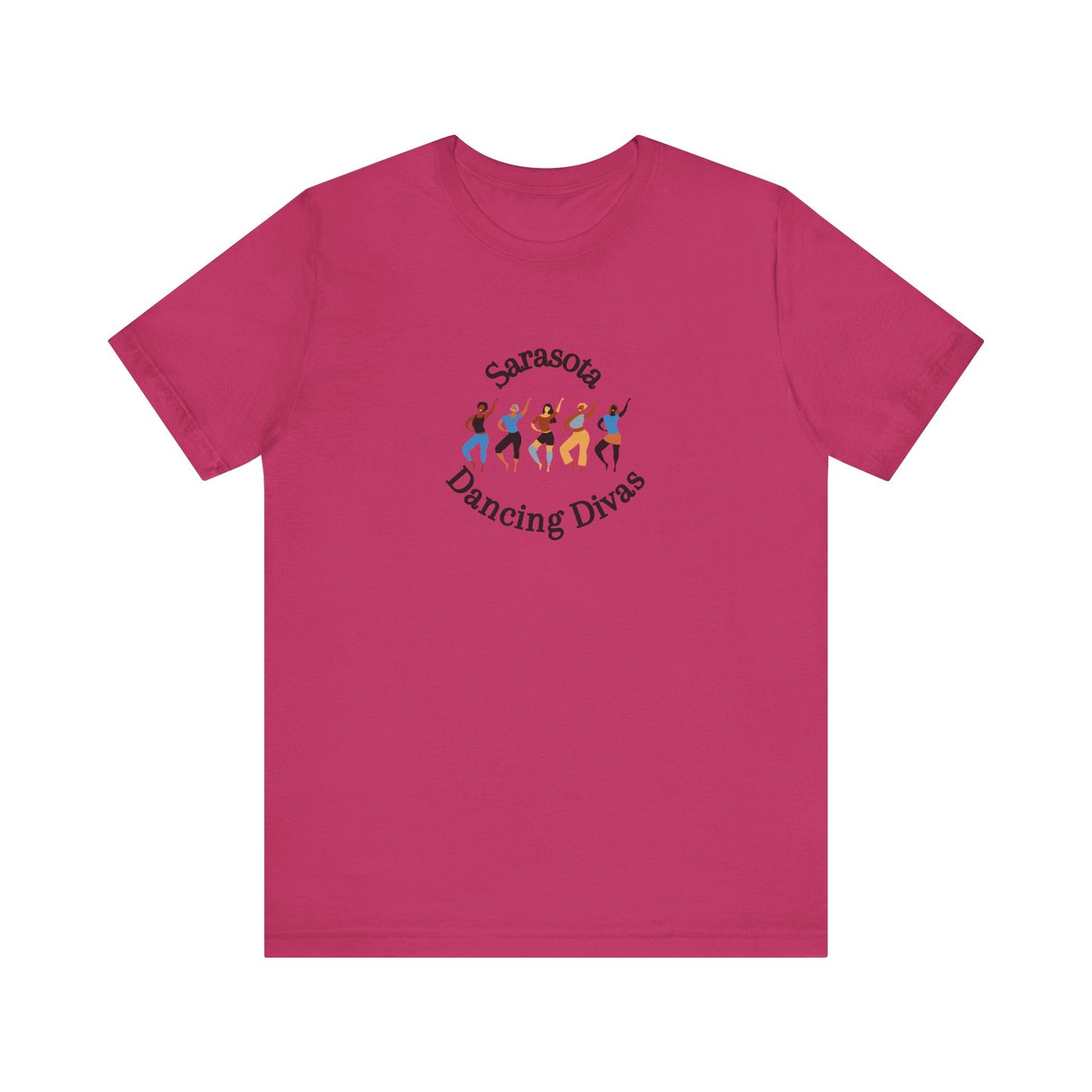 Sarasota Dancing Divas - Jersey Short Sleeve Tee