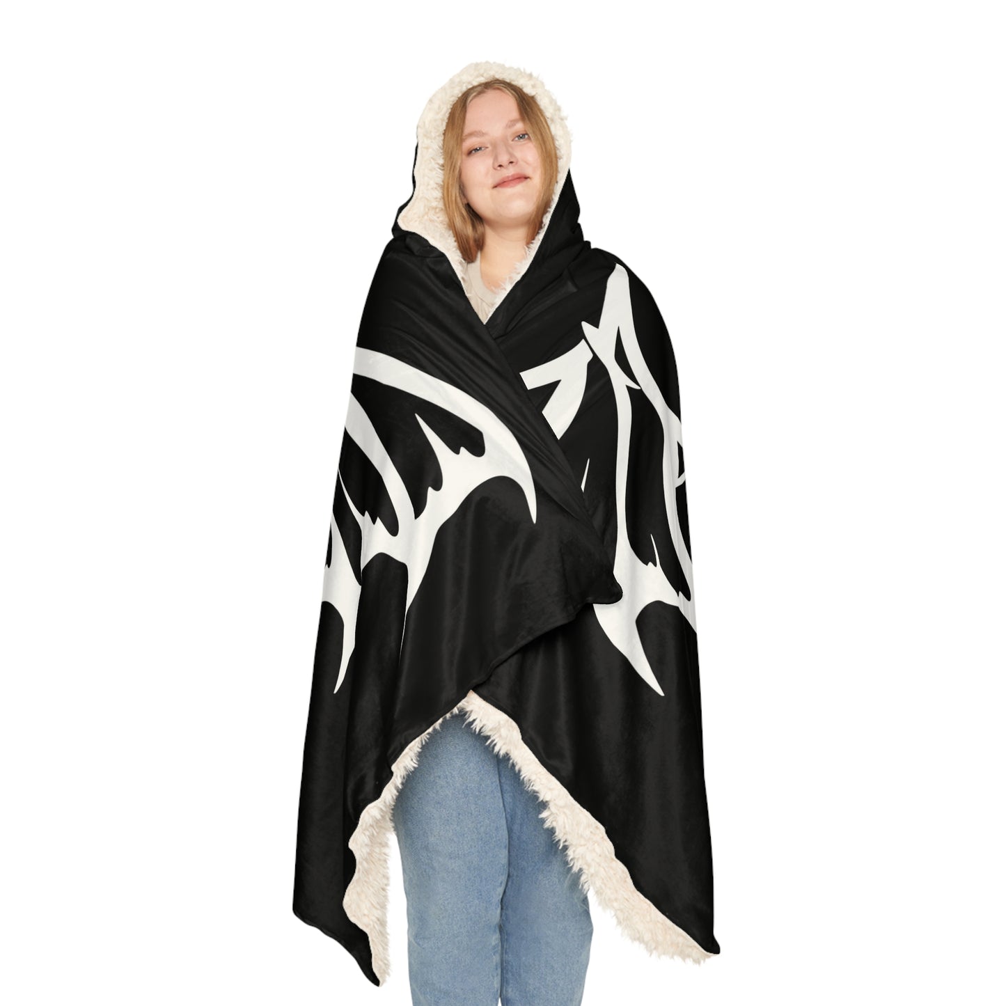 Bat Wings Cape Cloak, Halloween Costume, Hooded Blanket