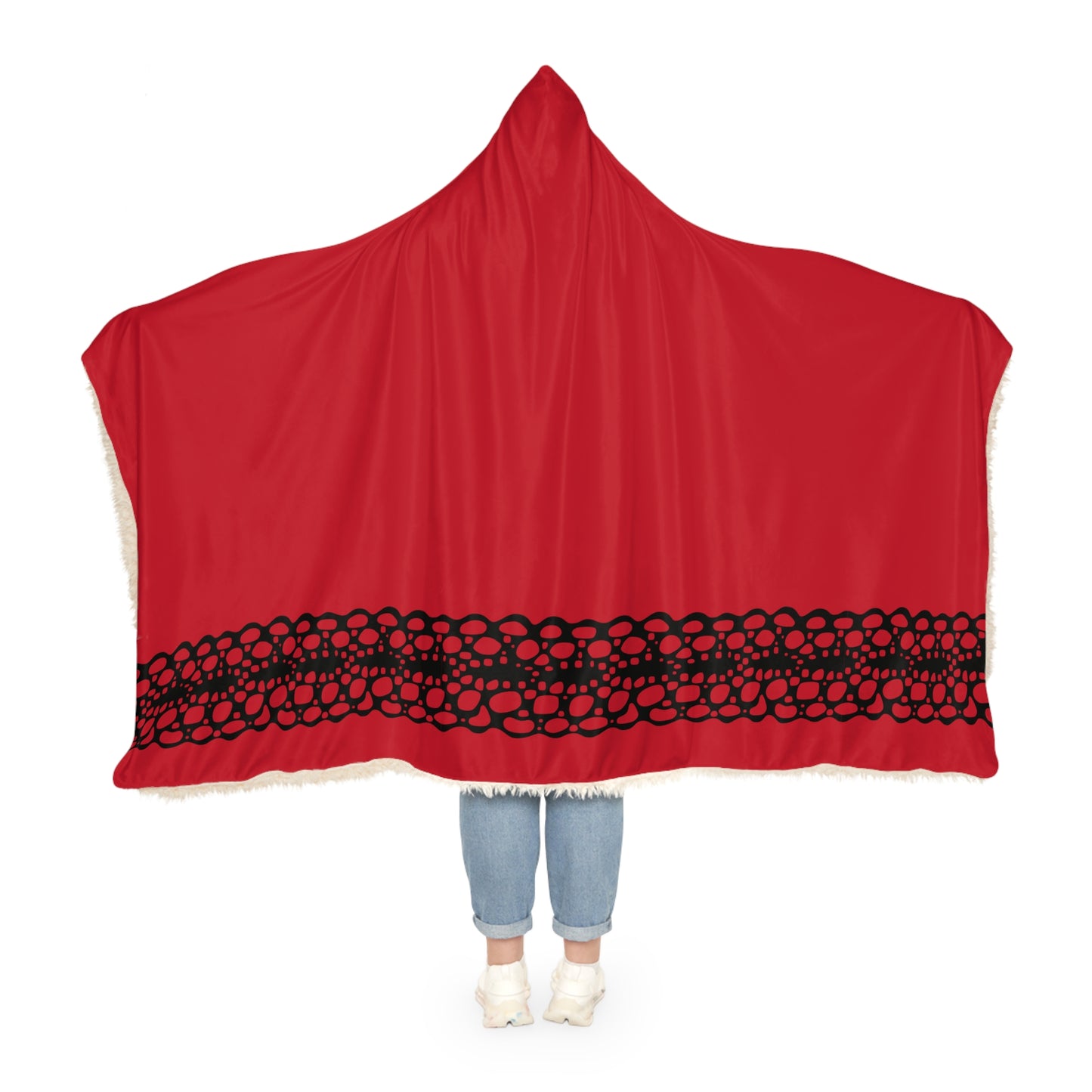 Red Riding Hood Cape Cloak, Halloween Costume, Hooded Blanket