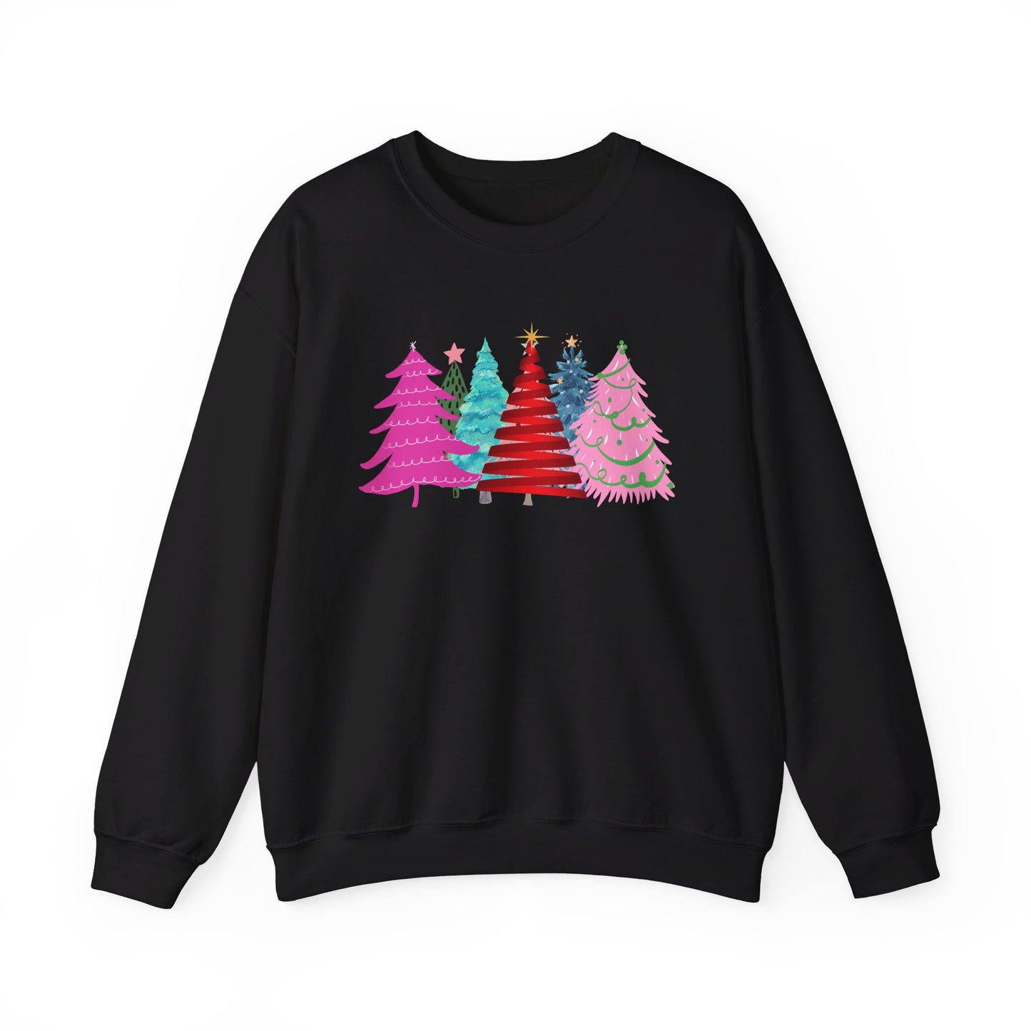 Colorful Christmas Tree Sweatshirt