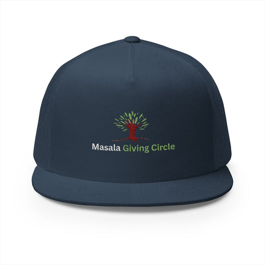 Masala Giving Circle Embroidered Trucker Cap