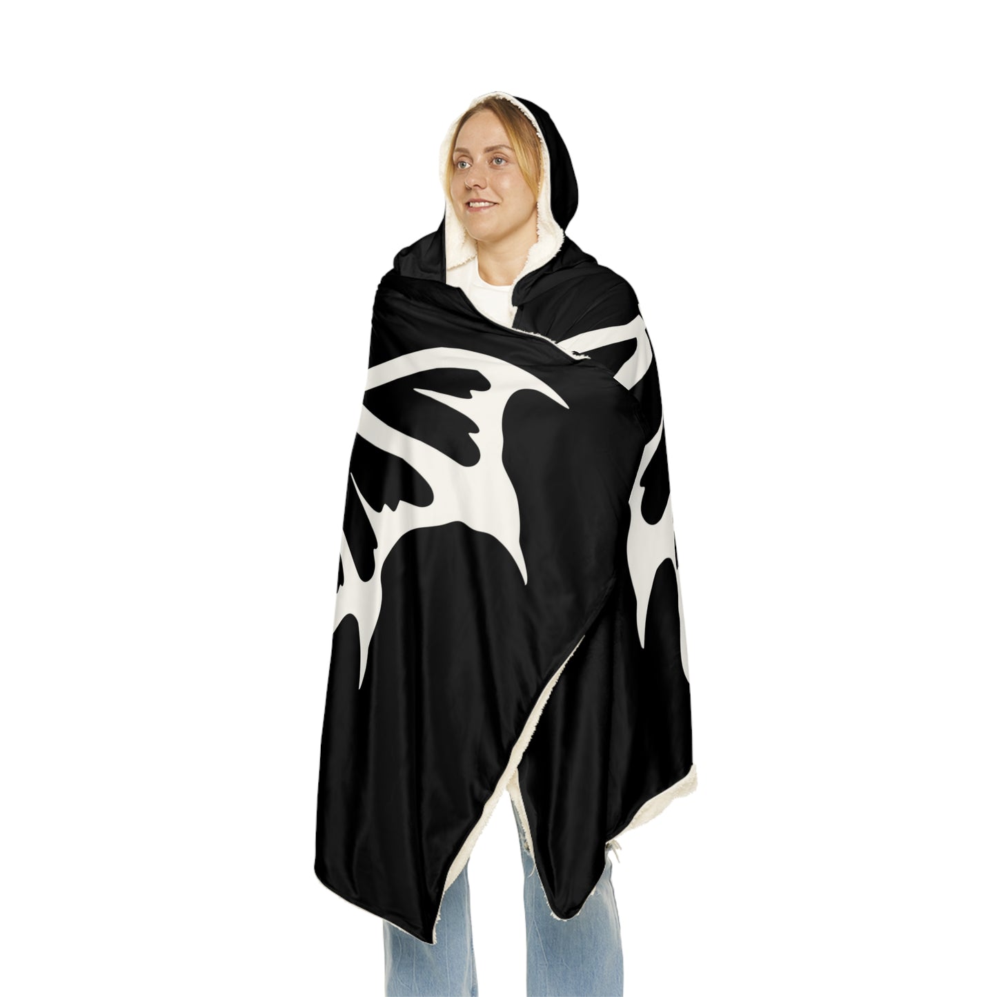 Bat Wings Cape Cloak, Halloween Costume, Hooded Blanket