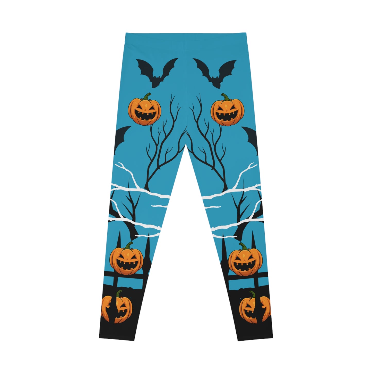 Jack O Lanterrn Stretchy Leggings