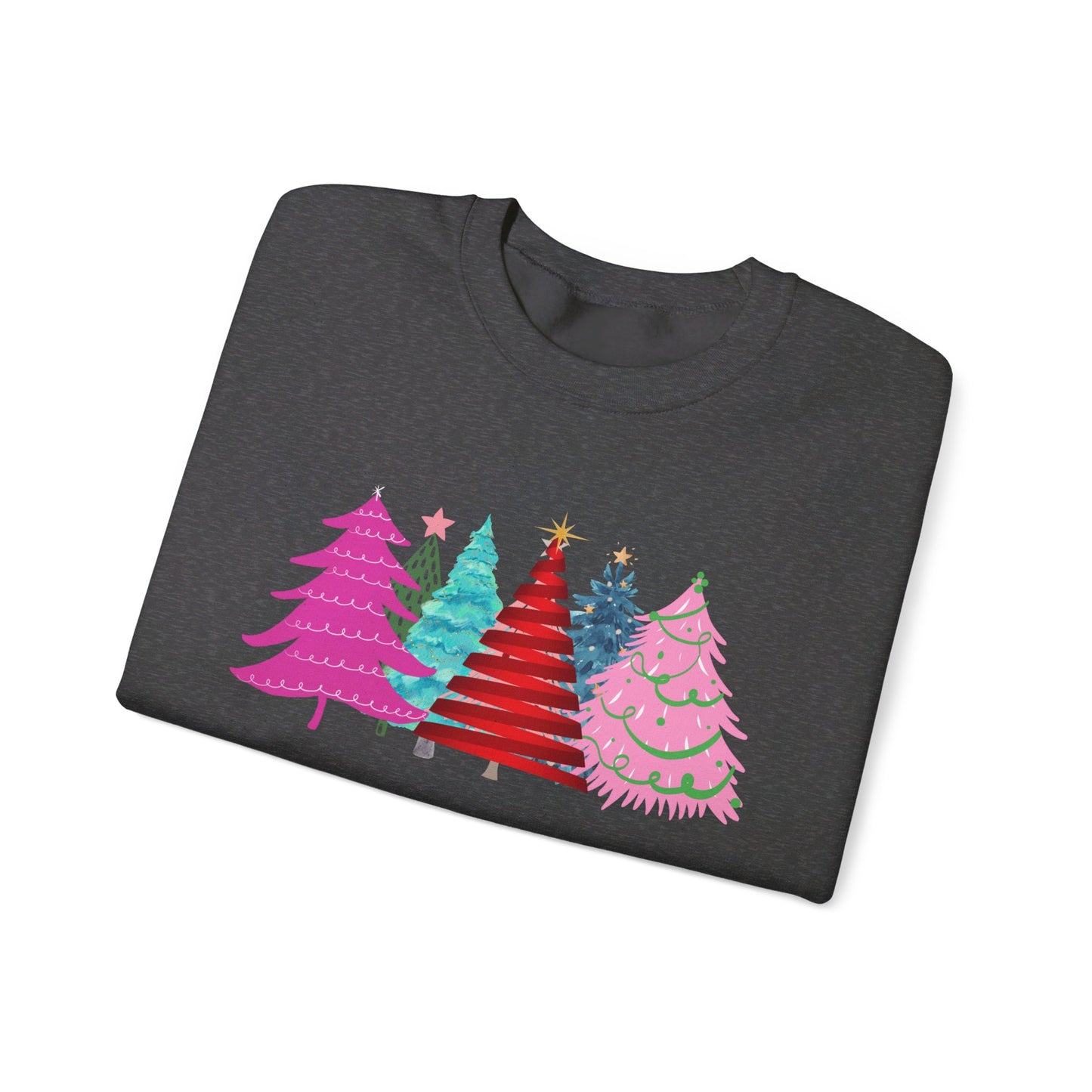 Colorful Christmas Tree Sweatshirt