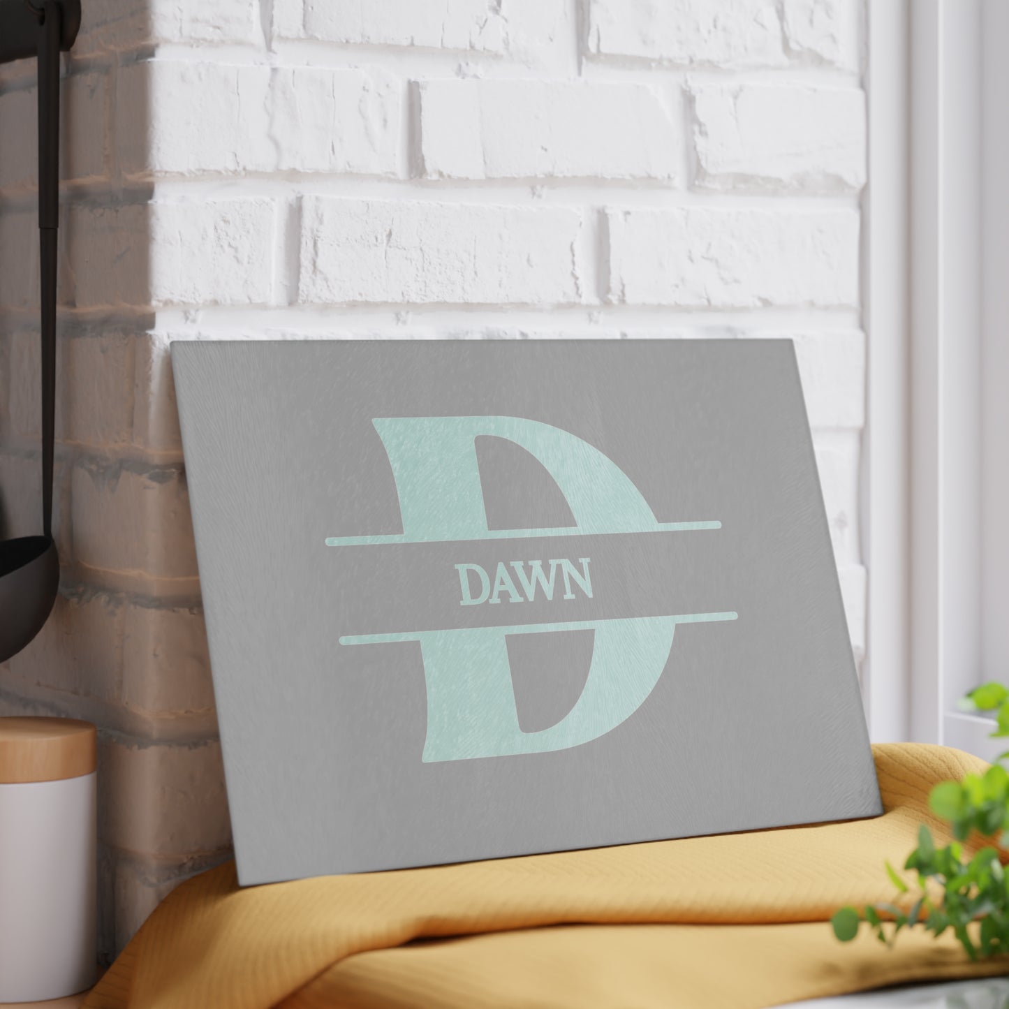 Personalized Glass Cutting Board