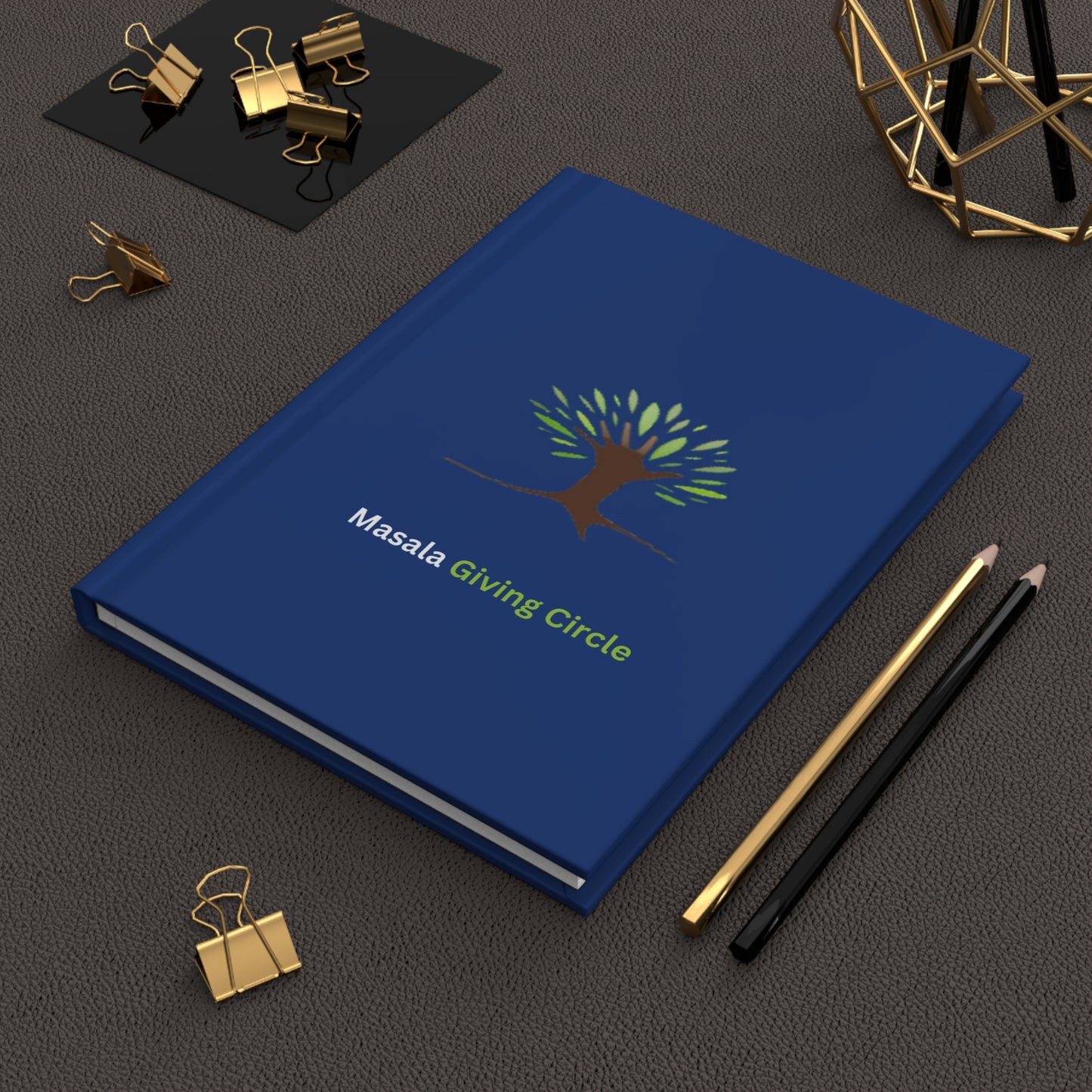 Masala Giving Circle Hardcover Journal Matte Sample