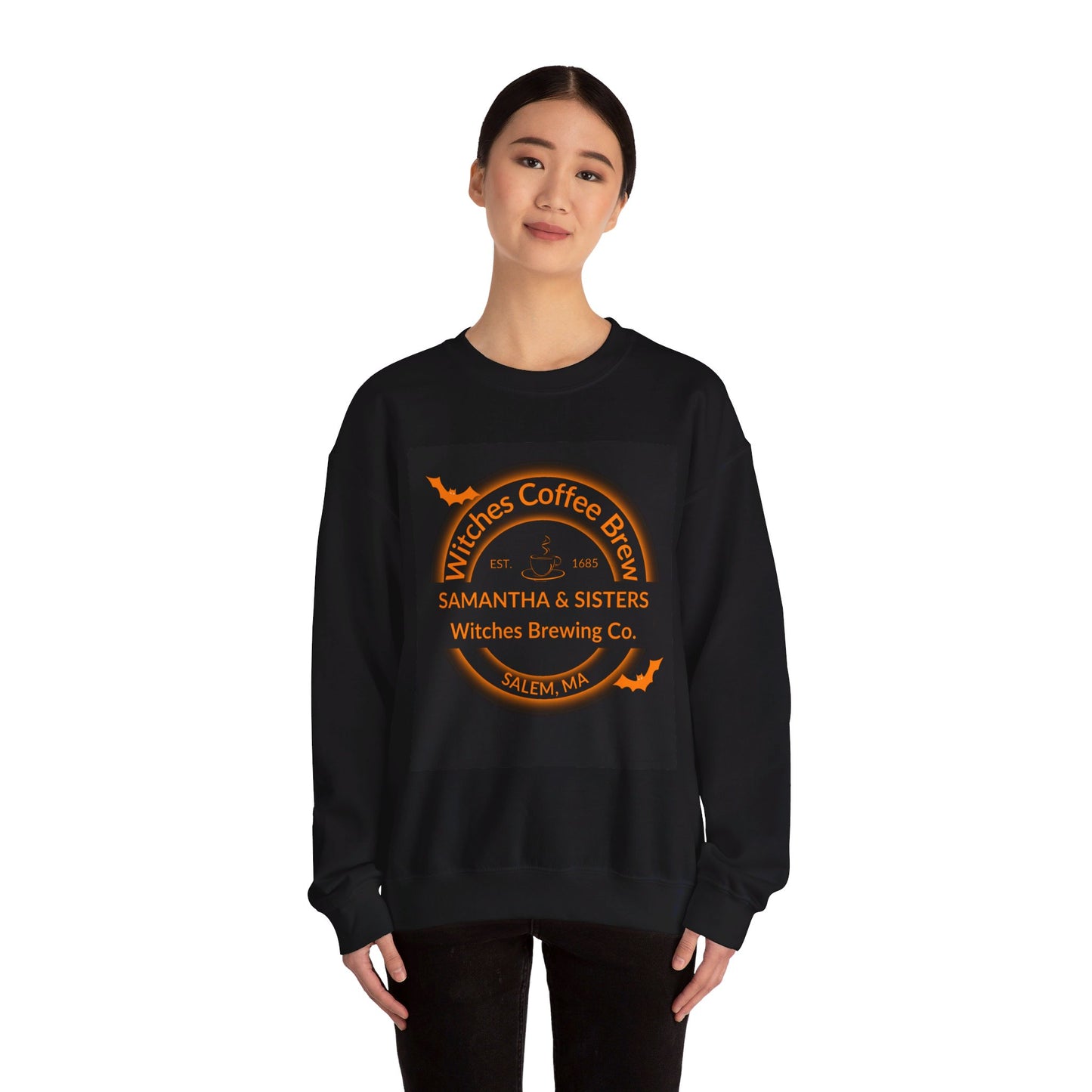 Witches Coffee Brew Sweatshirt Coffee Lovers Sweatshirt Halloween Sweatshirt Samantha & Sisters Sweatshirt Witches Sweatshirt Funny Shirt