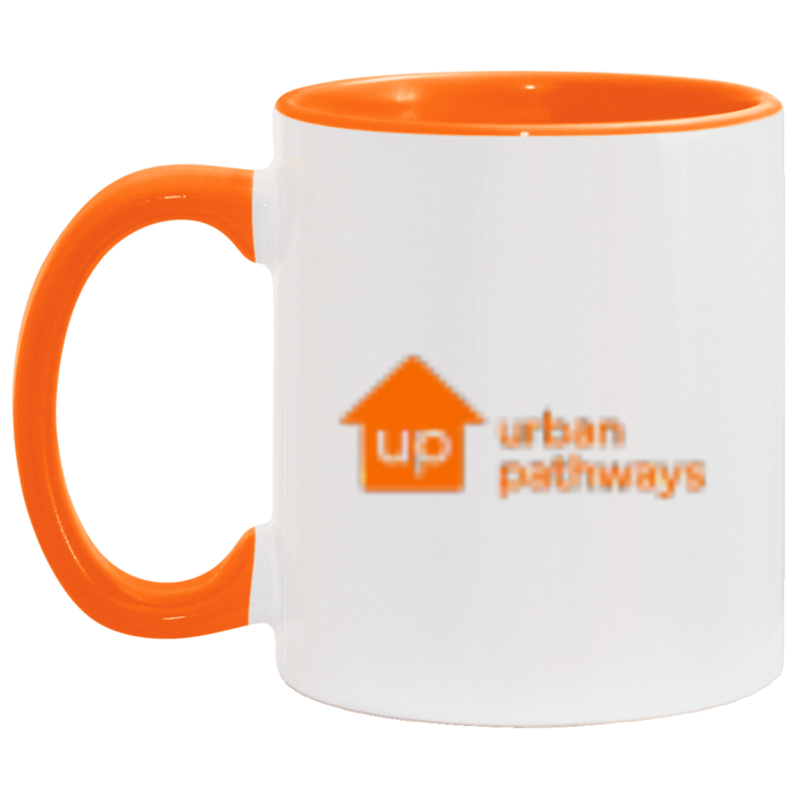 Urban Pathways 11oz Orange Accent Mug Sample