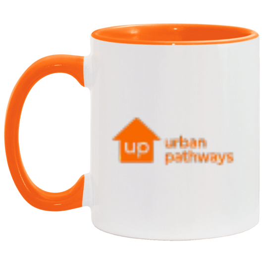 Urban Pathways 11oz Orange Accent Mug Sample