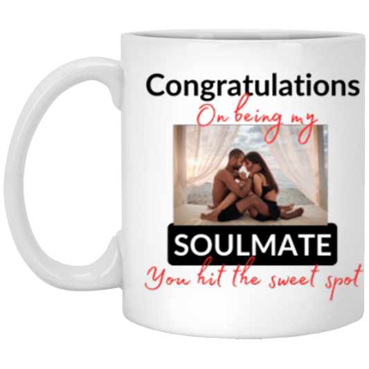 Sweet Spot Soulmate AA - White Mug XP8434 11 oz.