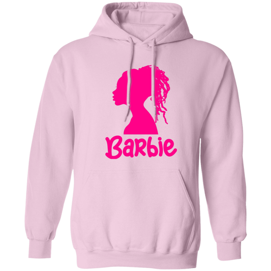 Black Barbie Pullover Hoodie 8 oz (Closeout) 66x