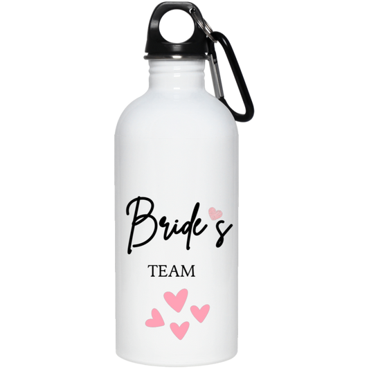 Bride's Team 20 oz. Stainless Steel Water Bottle