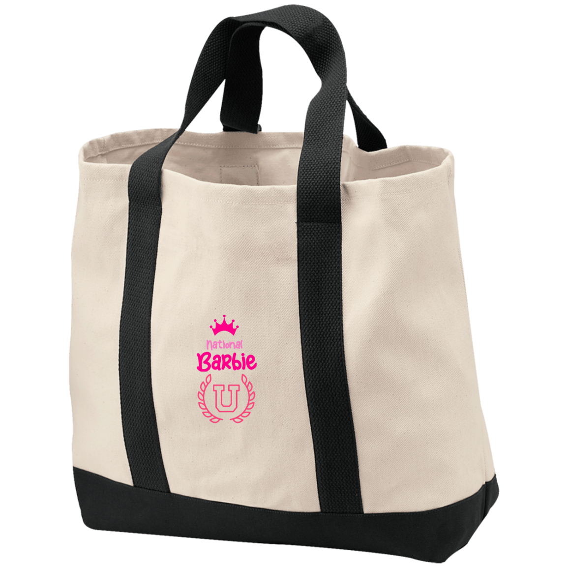 National Barbie U 2-Tone Shopping Tote-B400