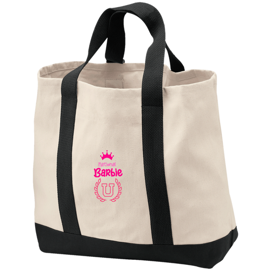 National Barbie U 2-Tone Shopping Tote-B400