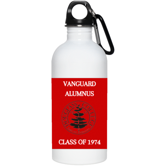 Douglass College Vanguard Alumnus Stainless Steel Water Bottle - Class Of 1974