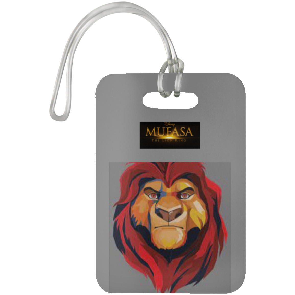 Mufasa Lion King Luggage Bag Tag UN5503 Sample