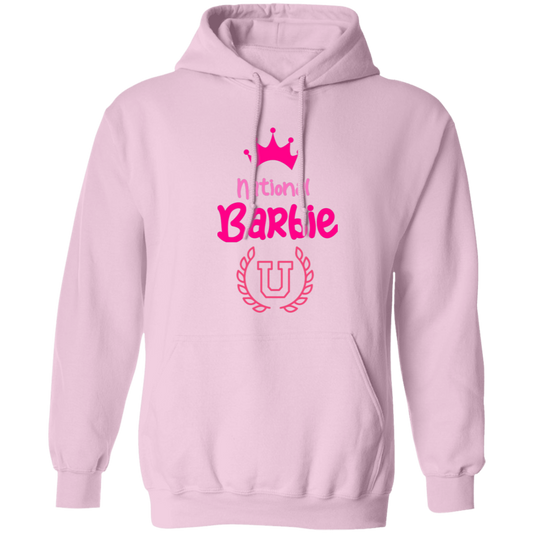 National Barbie U Pullover Hoodie 8 oz (Closeout) Z66x