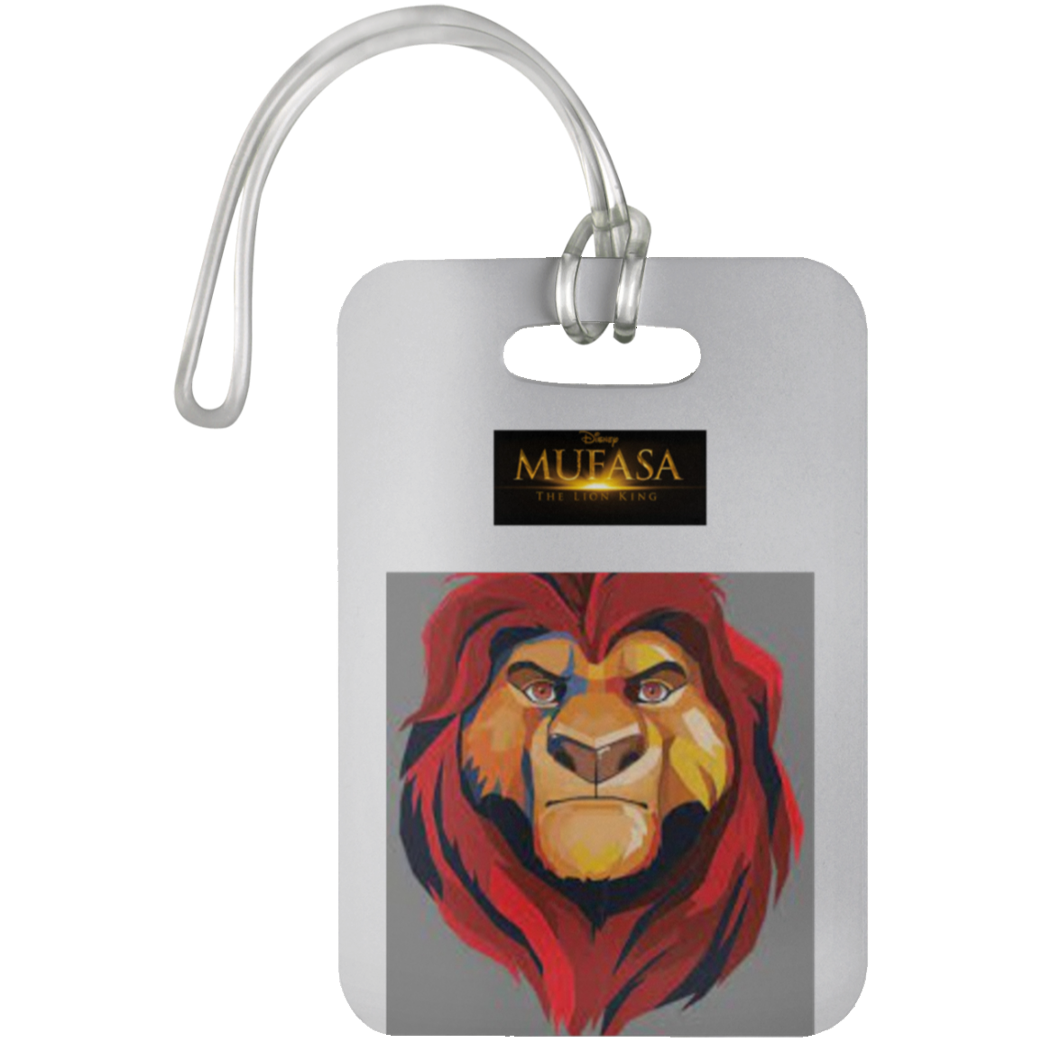 Mufasa Lion King Luggage Bag Tag UN5503 Sample