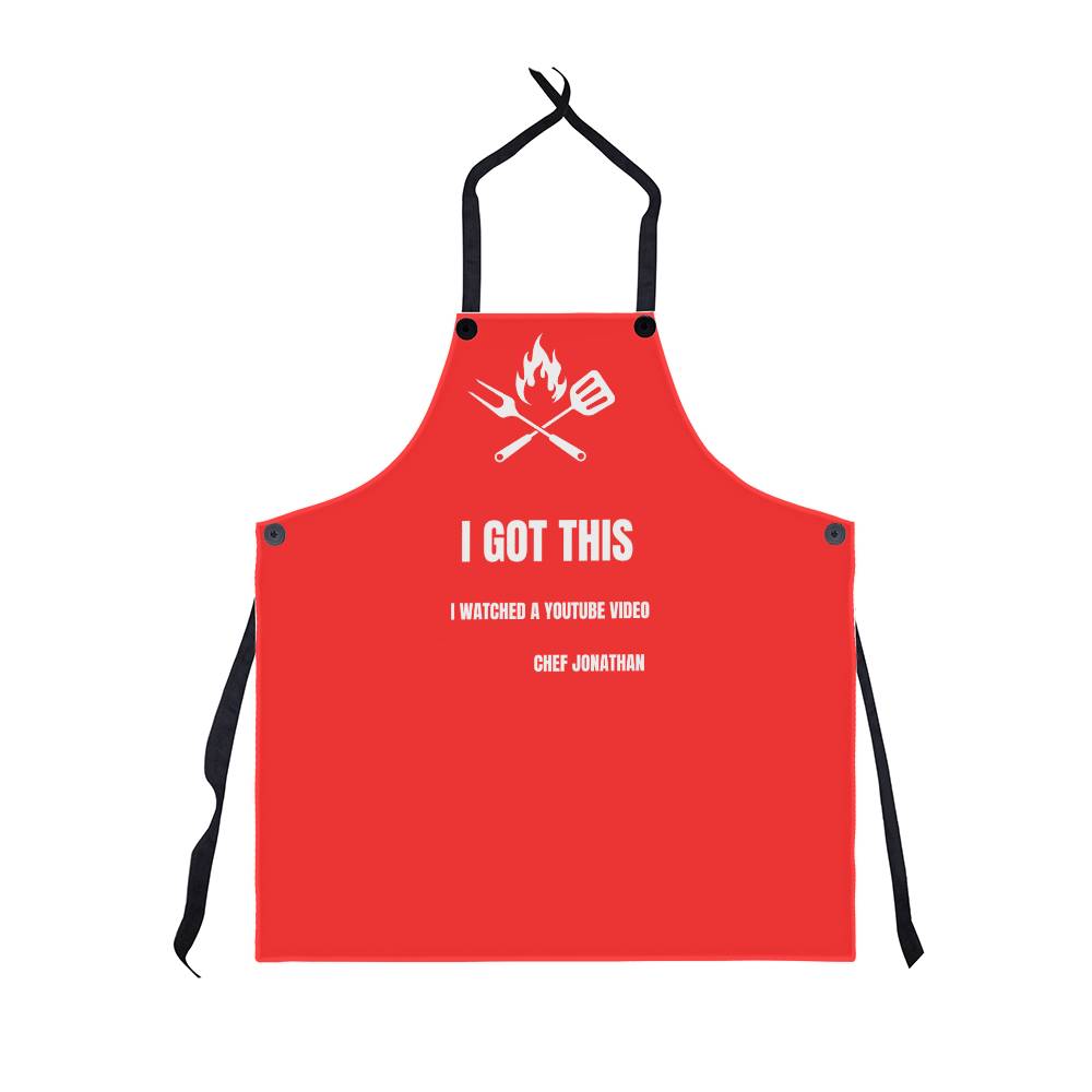 I Got This Grilling Apron - White