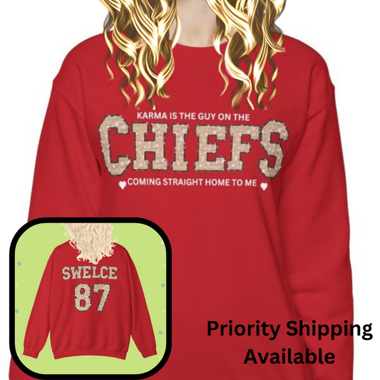 Swelce 87 Red Sweatshirt - Limited Sizes