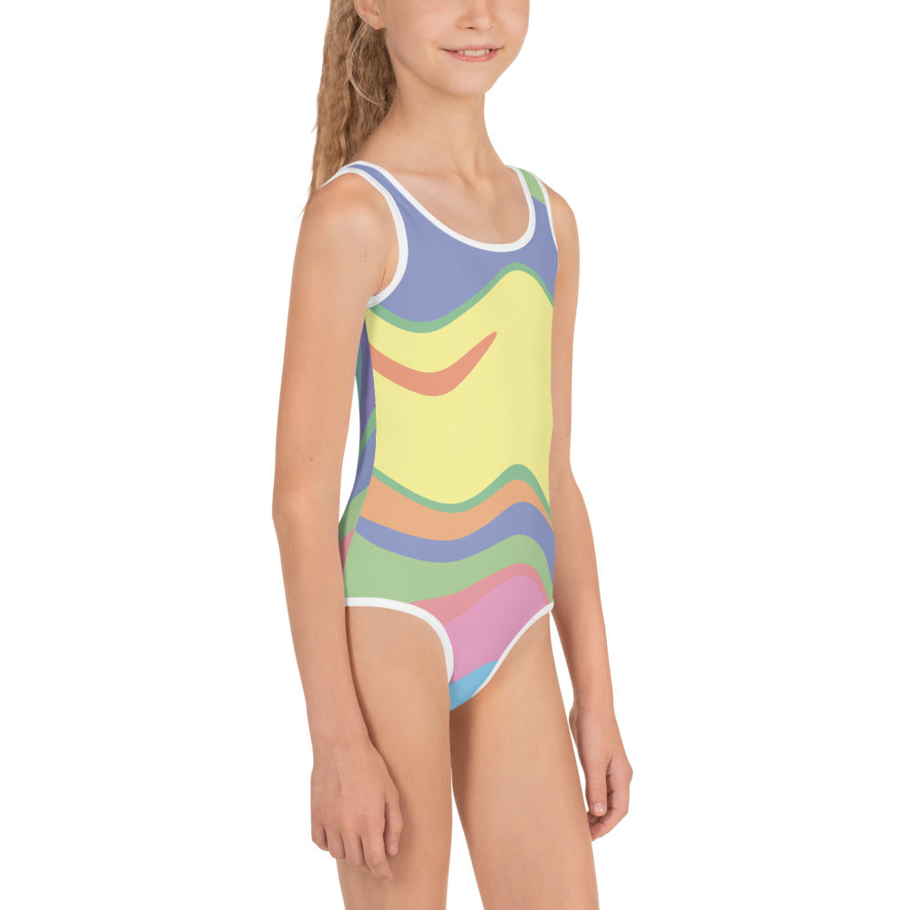 All-Over Print Kids Swimsuit