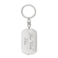 DOUGLASS COLLEGE VANGUARD ALUMNUS KEYCHAIN - CLASS OF 1974