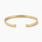 Masala Giving Circle Engraved Cuff Bracelet