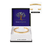 Masala Giving Circle Engraved Cuff Bracelet