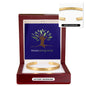 Masala Giving Circle Engraved Cuff Bracelet